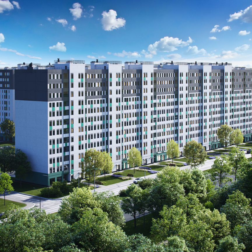 2-к. квартира, 59 м², 9/12 эт.