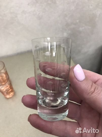 Набор рюмок времен СССР
