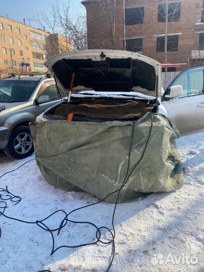 Отогрев авто