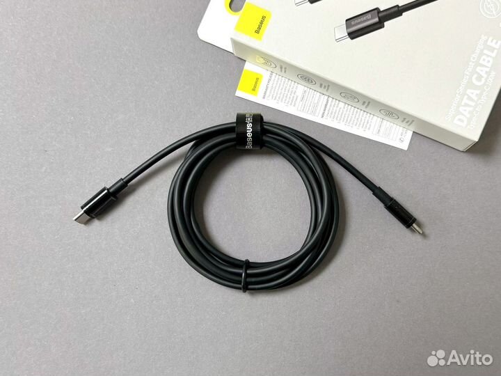 Кабель Type-C на Type-C 100W Baseus