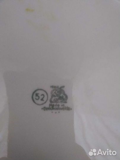 Столовый сервиз чехословакия торг