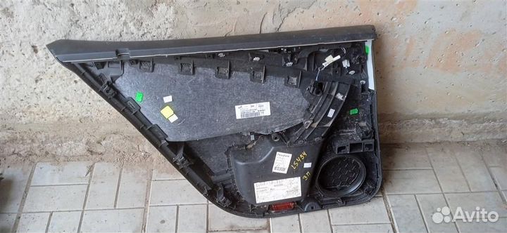 Обшивка двери задней правой VW Passat B6