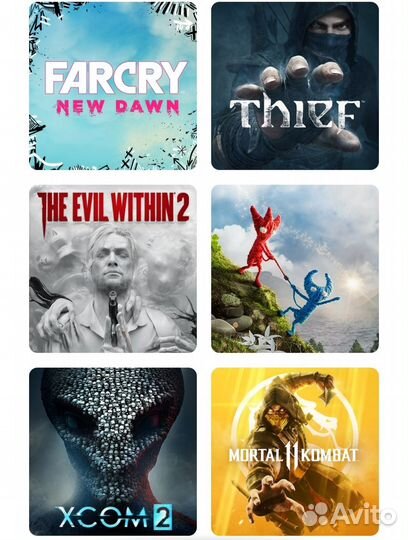 Sony PlayStation 4 Slim 1tb с играми