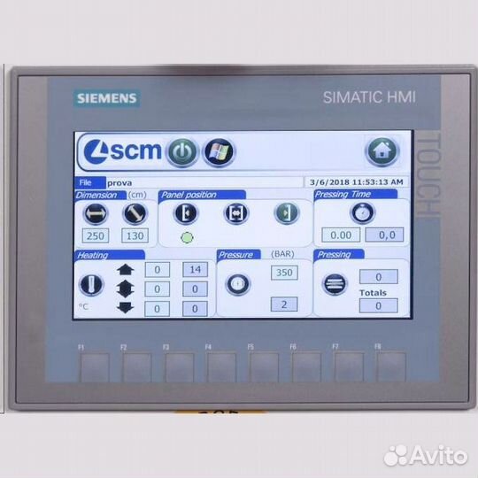 Горячий пресс SCM GS 10/200