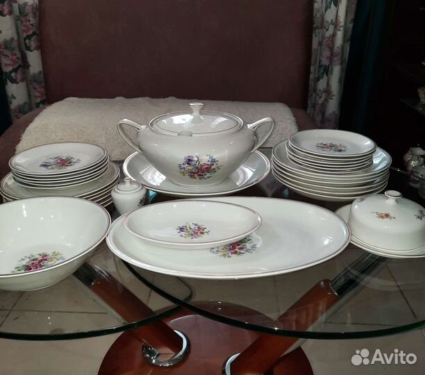 Столовый сервиз Reichenbach. Антиквариат