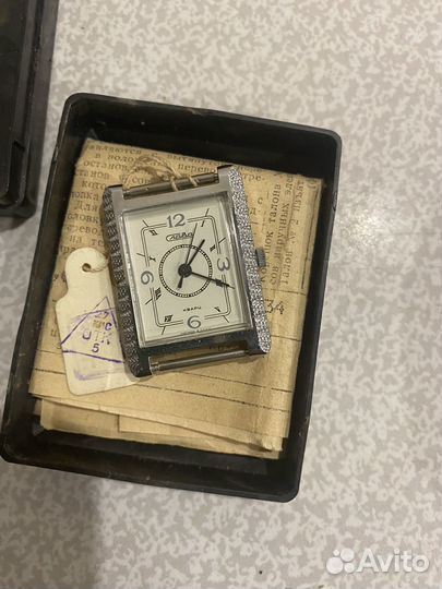 Часы слава кварц СССР