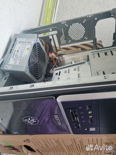 Материнка Asus p5g41, проц, ddr3, блок питания