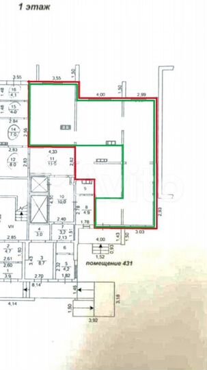 Сдам помещение свободного назначения, 17 м²