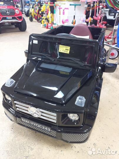 Автомобиль Гелендваген на аккумуляторе Колеса эва