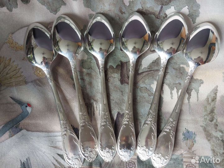 Набор столовых приборов мельхиор СССР зиш Классик