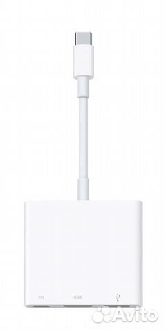 Многопортовый цифровой AV-адаптер USB-C