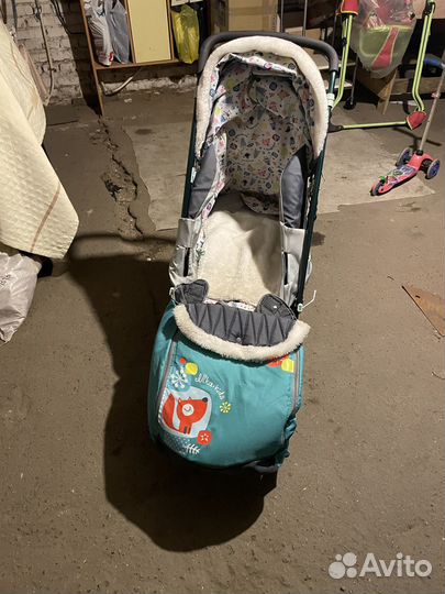 Санки детские, утепленные