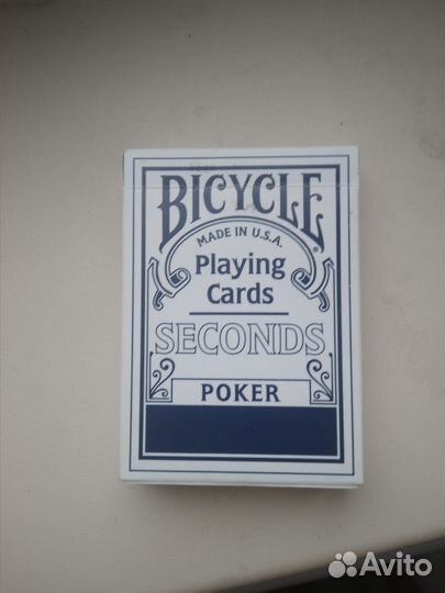 Игральные карты bicycle seconds и magic five