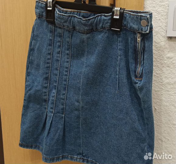 Джинсовая юбка, р. 164