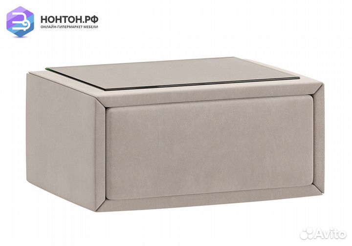 Тумба прикроватная Элис бежевая