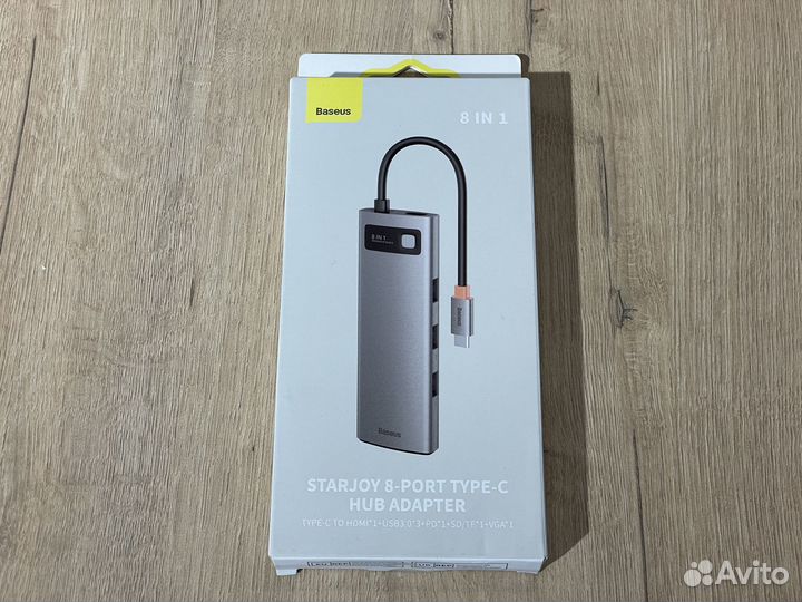Хаб Type-C Baseus для MacBook