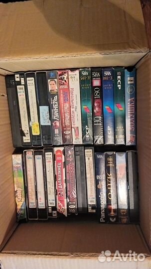 Видеокассеты vhs, поштучно и 