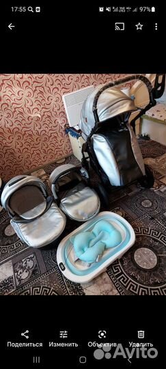 Детские коляски 3 в 1 verdi mocca