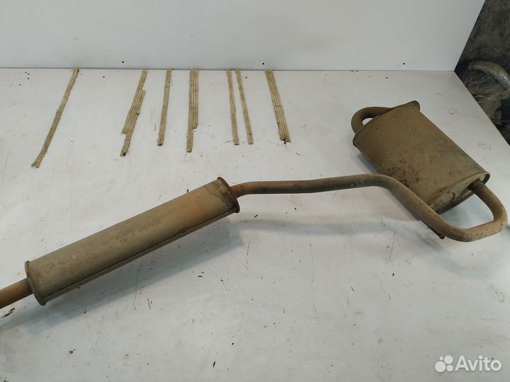 Renault Duster Глушитель