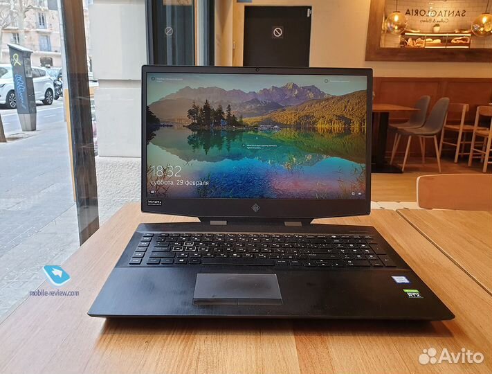 HP 17.3/144 i7-10750H 6я12п RTX2070/8 16Гб 128+1Тб