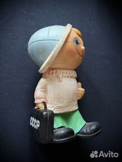 Резиновая игрушка спутник СССР