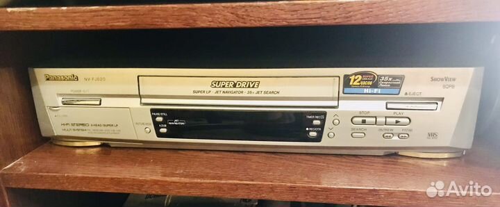 Vhs проигрыватель panasonic