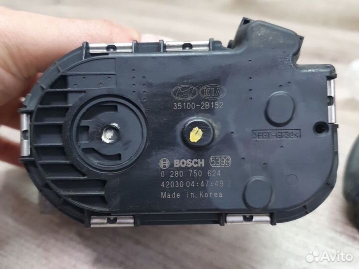 Дроссельная заслонка Hyundai solaris 1 rio 3