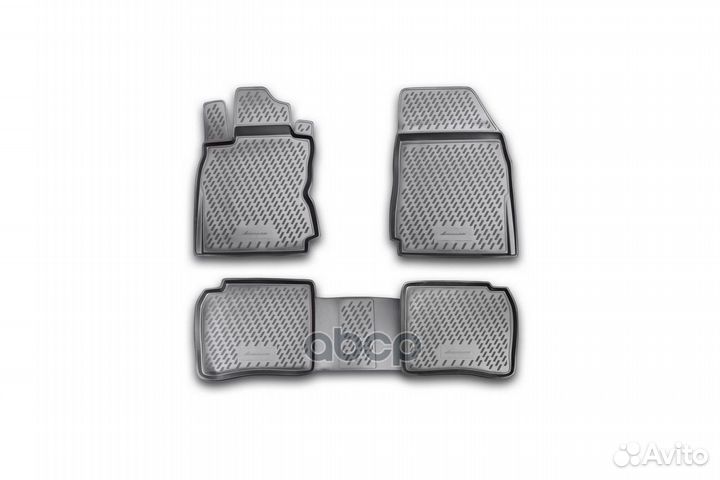 Коврики в салон nissan note 2005, 4 шт. (поли
