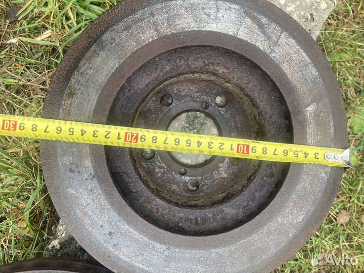 Передние тормозные диски subaru 277мм