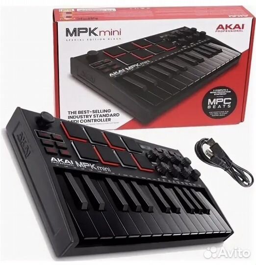 Akai MPK mini MK3 Midi 4 цвета В наличии
