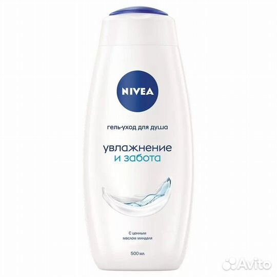 Гель уход для душа Nivea Увлажнение и забота 500 м