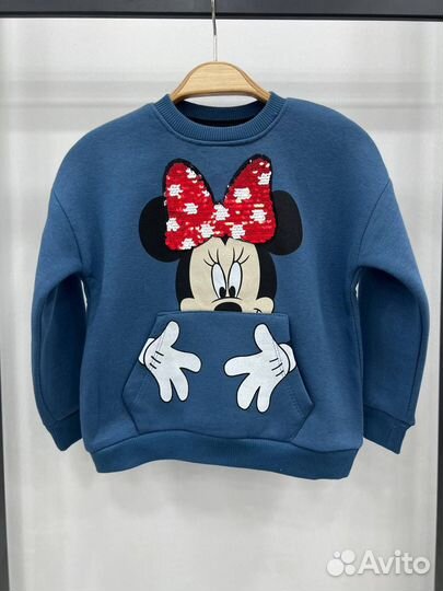 Свитшот на флисе 104