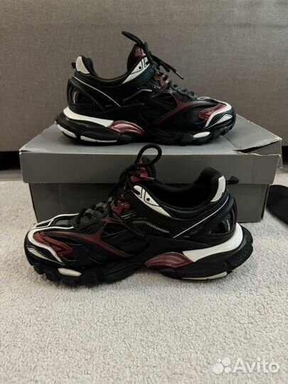 Balenciaga Track 2 White/black noir/red