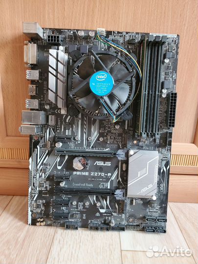 Материнская плата с процессором lga 1151