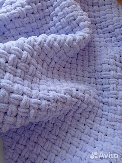 Плед детский плюшевый