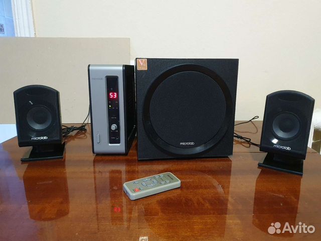 Акустические системы MicroLab 2.1, колонки для пк