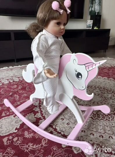 Качалка лошадка для кукол