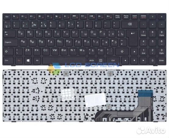 Клавиатура для ноутбука lenovo ideapad 100-15 300
