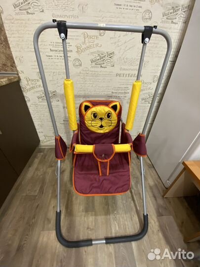 Детская качель напольная