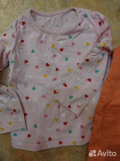 Сарафан джинсовый 86 с кофточкой