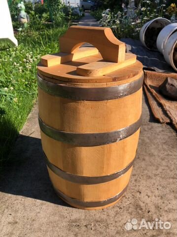 Бочонок деревянный