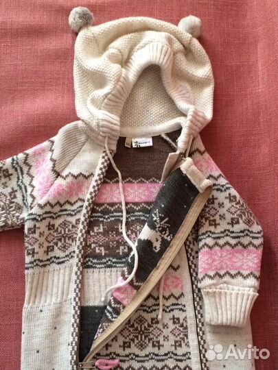 Одежда пакетом на девочку 68-80см