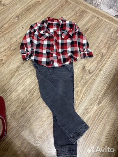Фирменные вещи (джинсы,рубашка, ковта, штаны)