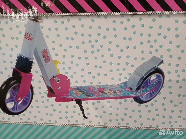 Самокат новый для девочки LOL