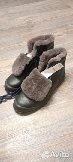 Ботинки рабочие, мужские, зимние 46 размер новые