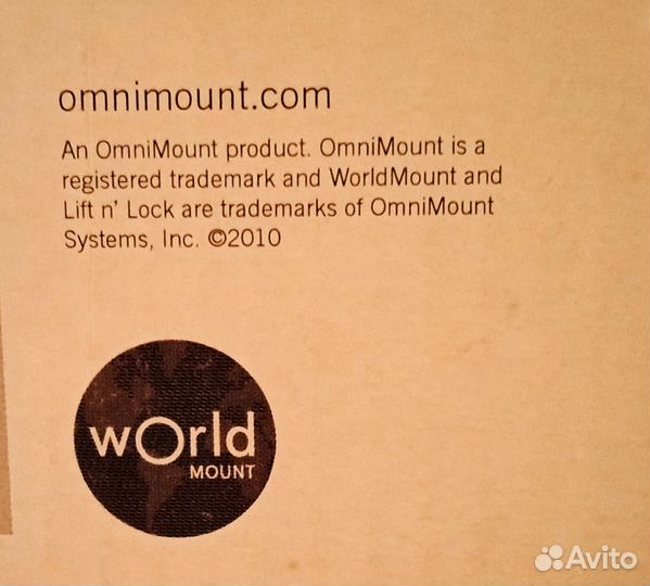 Кронштейн для жк-тв OmniMount WM1-S