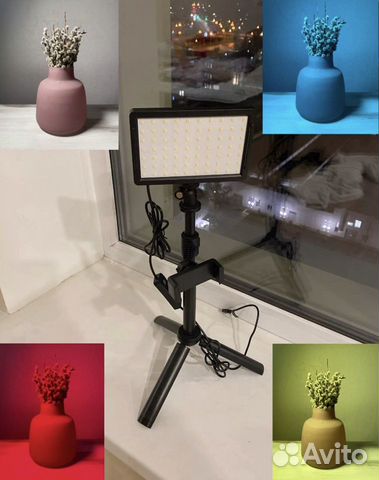 Светодиодный фонарь, свет для фото и видео