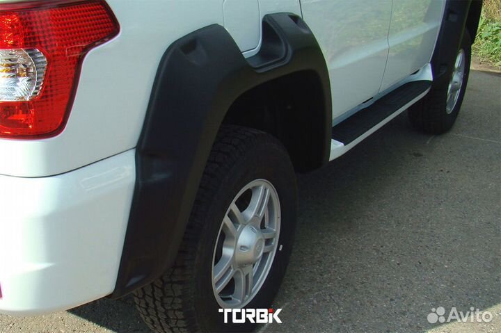 Силовые расширители арок УАЗ Патриот рестайл