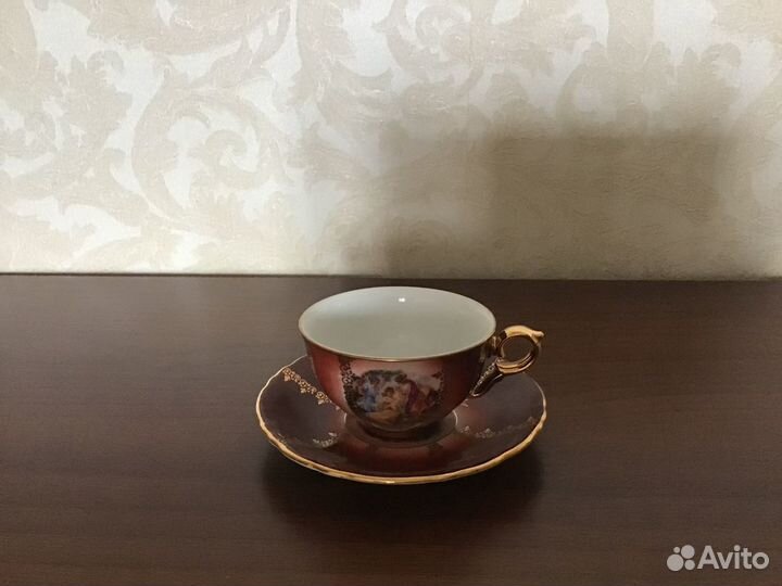 Сервиз фарфоровый кофейный Мадонна czechoslovakia