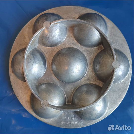 Формы для выпечки СССР и сковорода чугунная новая